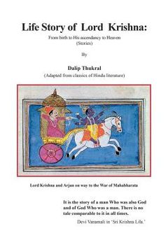 portada Life Story of Lord Krishna: From Birth to His Ascendancy to Heaven (in English)