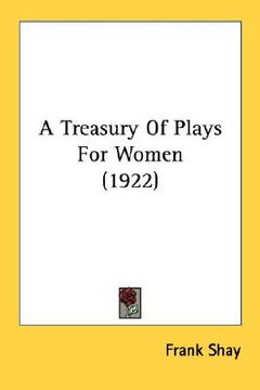 portada a treasury of plays for women (1922) (en Inglés)