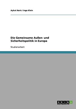 portada Die Gemeinsame Außen- und Sicherheitspolitik in Europa (German Edition)