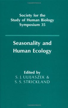 portada Seasonality and Human Ecology Hardback (Society for the Study of Human Biology Symposium Series) (in English)