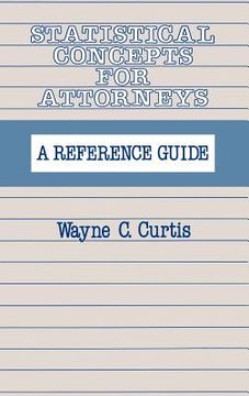 portada statistical concepts for attorneys: a reference guide