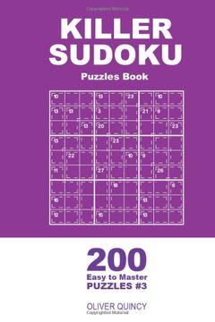 portada Killer Sudoku - 200 Easy to Master Puzzles 9x9 (Volume 3) (in English)