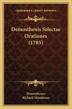 portada Demosthenis Selectae Orationes (1785) (en Latin)