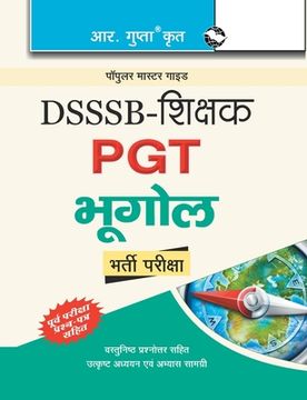 portada Dsssb: Teachers PGT Geography Recruitment Exam Guide (en Hindi)