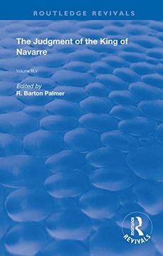 portada The Judgment of the King of Navarre: Guillaume de Machaut (Routledge Revivals) (en Inglés)