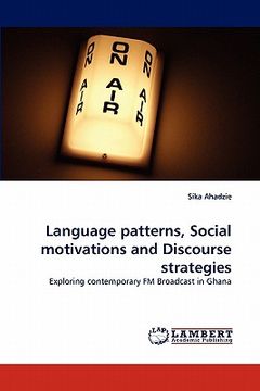 portada language patterns, social motivations and discourse strategies