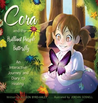 portada Cora and the Brilliant Purple Butterfly (en Inglés)