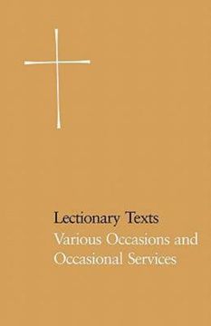 portada lectionary texts pew edition: various occasions and occasional services (en Inglés)