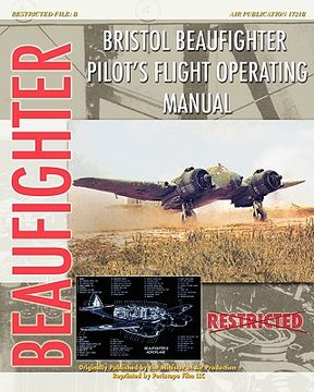portada bristol beaufighter pilot's flight operating instructions (en Inglés)