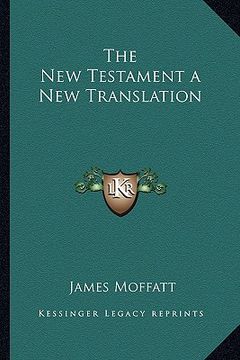 portada the new testament a new translation (en Inglés)