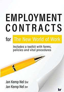 portada Employment Contracts: For the new World of Work (en Inglés)