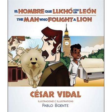 portada El Hombre que Luchó con un León (in English)