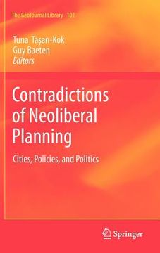 portada contradictions of neoliberal planning (en Inglés)