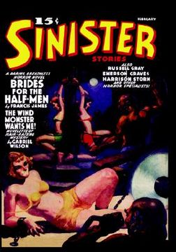 portada pulp classics: sinister stories #1 (february 1940) (en Inglés)