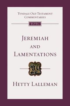 portada jeremiah and lamentations (en Inglés)