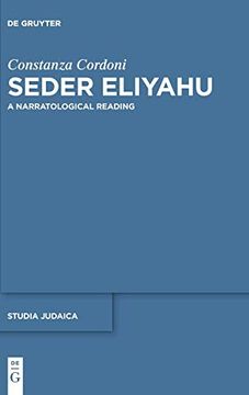 portada Seder Eliyahu: A Narratological Reading (Studia Judaica) (in English)