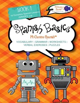 portada Book 1 Spanish Basics (Grades 3-6) (en Inglés)