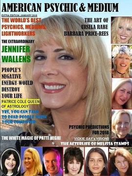 portada American Psychic & Medium Magazine, Extra Edition January 2018..