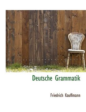 portada Deutsche Grammatik (in German)
