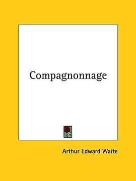 portada compagnonnage (en Inglés)