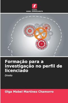 portada Formação Para a Investigação no Perfil de Licenciado (en Portugués)
