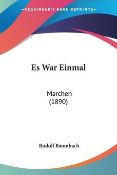 portada Es War Einmal: Marchen (1890) (in German)