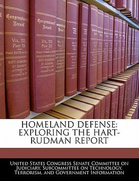 portada homeland defense: exploring the hart-rudman report (en Inglés)