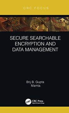 portada Secure Searchable Encryption and Data Management (en Inglés)