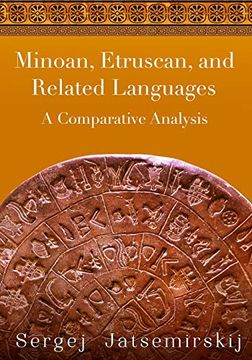 portada Minoan, Etruscan, and Related Languages: A Comparative Analysis (en Inglés)