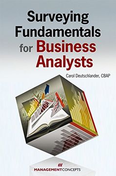 portada Surveying Fundamentals for Business Analysts (en Inglés)