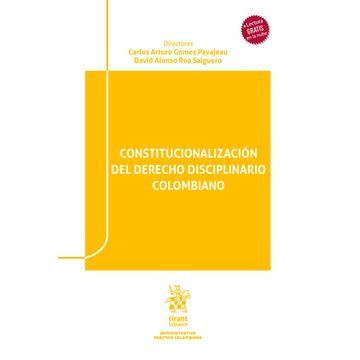 portada Constitucionalizacion del Derecho Disciplinario Colombiano