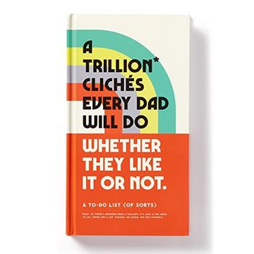 portada A Trillion Cliches Every dad Will do Prompted Journal (in English)