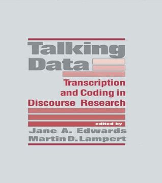portada Talking Data: Transcription and Coding in Discourse Research (in English)
