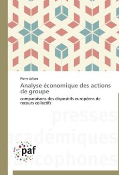 portada Analyse Economique Des Actions de Groupe