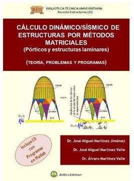 portada Calculo Dinamico/Sismico de Estructuras por Metodos Matriciales (in Spanish)