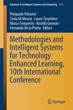 portada Methodologies and Intelligent Systems for Technology Enhanced Learning, 10th International Conference (en Inglés)