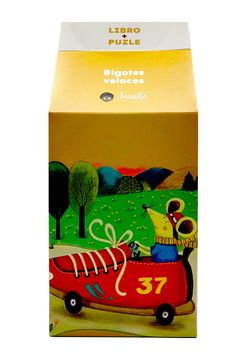 portada Bigotes veloces / Libro + Puzle (in Spanish)