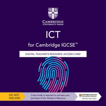 portada Cambridge Igcse™ ict Digital Teacher's Resource Access Card (Cambridge International Igcse)