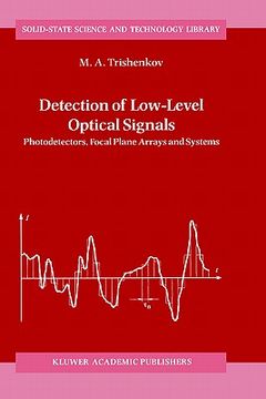 portada detection of low-level optical signals: photodetectors, focal plane arrays and systems (en Inglés)