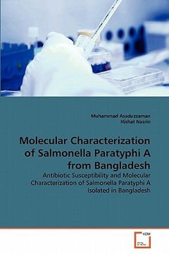 portada molecular characterization of salmonella paratyphi a from bangladesh (en Inglés)