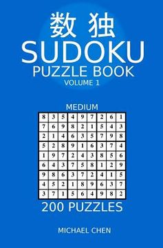 portada Sudoku Puzzle Book: 200 Medium Puzzles (in English)