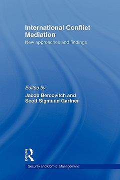 portada international conflict mediation: new approaches and findings (en Inglés)