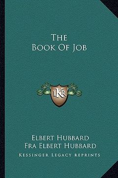 portada the book of job (en Inglés)