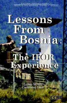 portada lessons from bosnia: the ifor experience (en Inglés)