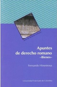portada Apuntes de derecho romano. Bienes