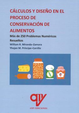 portada Calculos y Diseño en el Proceso de Conservacion de Alimentos