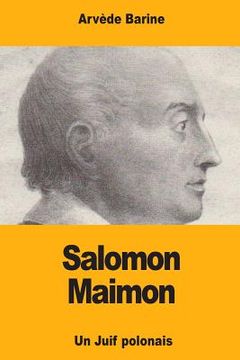 portada Salomon Maimon: Un Juif polonais (en Francés)