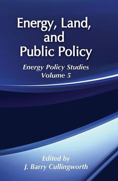 portada Energy, Land and Public Policy (en Inglés)
