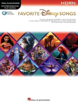 portada Favorite Disney Songs: Instrumental Play-Along for Horn (in English)