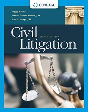 portada Civil Litigation (Mindtap Course List) (in English)